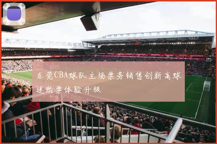 东莞CBA球队主场票务销售创新高球迷购票体验升级